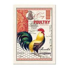 Amazon Com Michel Design Works Kitchen Towel Rooster Rooster Kitchen Rooster Kitchen Towel Kitchen Towels