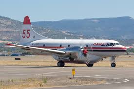 55 Convair Cv 580 C Fhkf Conair Group Inc Air Tanker 01 Wildland Firefighter Nose Art Wildland Fire