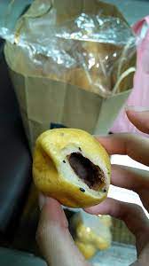 red bean mochi ball