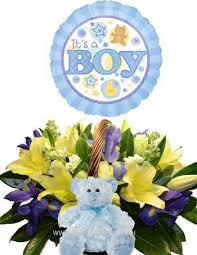 Maybe you would like to learn more about one of these? Abc Flowers Fitzroy Melbourne A003 Bourke New Born Baby Boy Flowers Teddy Bear And Balloon Basket Delivery Melbourne Wide