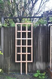 Place the posts in the brackets, using scrap timber as braces, plumb the posts in both directions with your spirit level and nail the braces to pegs banged into the ground. 22 Best Diy Trellis Ideas Easy Garden Trellis Project Designs