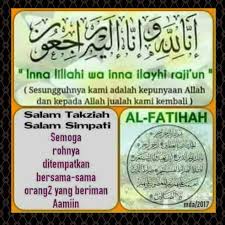 Salam takziah di ucapakn kepada cikgu zairi kerana telah kehilangan bapa yang tersayang bapanya telah kembali ke rahmatullah pada pagi td, 26 og0s 2009. Salam Takziah Al Fatihah Bullet Journal Journal Sympathy