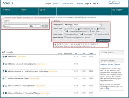 Scopus is elsevier's abstract and citation database launched in 2004. Three Ways To Search For Open Access Journals In Scopus Elsevier Scopus Blog