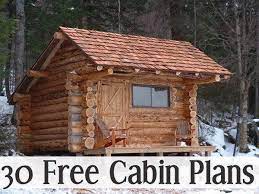 30 Free Cabin Plans For Diy Ers Tiny House Plans Small Log Cabin Small Cabin Plans Log Cabin Plans