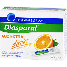 Her poşette 250 mg magnezyum. Magnesium Diasporal 400 Extra Direkt Granulat 20 St Elisana