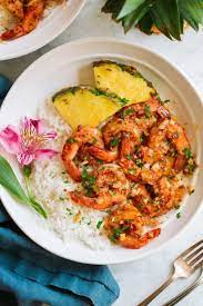 Hawaiian Garlic Shrimp In 2020 Garlic Shrimp Main Entree Recipes Cooking Classy