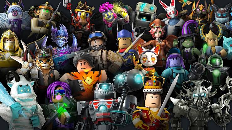 Roblox avatar birthday card artwork