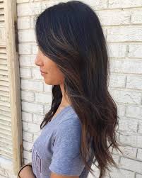 Contents sleek black hair layers smoky mauve long layered hair 31 Hottest Layered Hairstyles And Cuts For Long Hair