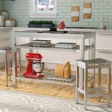 Enjoy free shipping on most stuff, even big stuff. Everly Quinn Sione 3 Piece Kitchen Island Set Reviews Wayfair Kitchen Island With Seating Ikea Kitchen Island Stools For Kitchen Island