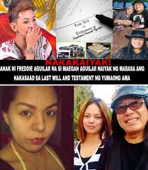 💔 LUHA AT GULAT! Maegan Aguilar, anak ng OPM icon na si Freddie Aguilar,  biglang napaiyak matapos mabasa ang laman ng last will and testament ng  ama! Ayon sa source, hindi lang
