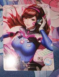 Goddess Story Doujin SR Card - Overwatch D.va | eBay