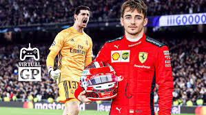 Increasing the organisation's fan engagement, formula 1 has announced that real madrid goalkeeper thibaut courtois will be the latest name to take part in the organisation's f1 esports virtual grand prix. Virtual Gp Der Formel 1 In China Real Madrid Keeper Thibaut Courtois Fordert Charles Leclerc Co Heraus