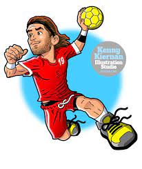 Moments later, dumfries blocked a shot from left back pavel. Kennyk Com Home Caricature Character Art Handball Players