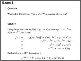 Mathematical Notation In Online R Exams