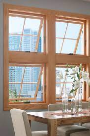 Awning Wood Windows For A Beautiful Look Letting In Fresh Air Beside The Breakfast Table Featured Essence Series H Window Design Wood Windows Rustic Window