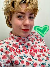 I WON ugly Christmas sweater 🎄🎅