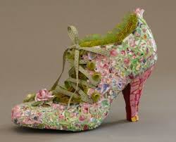 Mosaics Mosaic Design Candace Bahouth Mosaic Designer Needlepoint Tapestr Fairy Shoes Pretty Shoes Bling Shoes