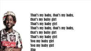Cassper Nyovest Baby Girl Official Lyrics Youtube