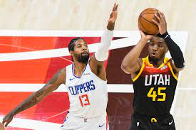 Utah jazz are an american professional basketball team competing in the western conference northwest division of the nba. Clippers Jazz Trade Wild Swings In 117 111 Utah Win In Game 2 Clips Nation