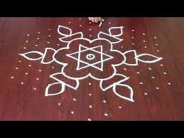 Easy Diwali Rangoli Easy Shankh Kolam 13x7 Deepam Muggulu Rangoli World You In 2020 Pattern Design Drawing Big Rangoli Designs Simple Rangoli Designs Images