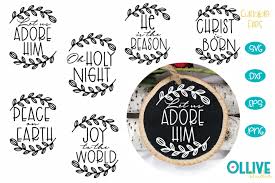 Download Christmas Ornaments Rounds Religious Bundle Svg 932218 Cut Files Design Bundles Yellowimages Mockups