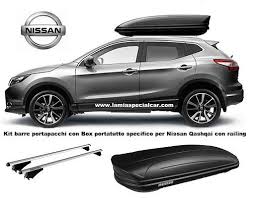 Averne uno permette di lavorare con uno spazio aggiuntivo per portare in vacanza tutto ciò di cui abbiamo bisogno. Baule Portapacchi Box Tetto Da 460 Litri Lunghezza 195 Cm Per Nissan Qashqai Disponibii Per Tutti I Modelli Nissan Completo Di Barre Tetto Portapacchi In Alluminio Della Ditta Menabo Italia Alta Qualita