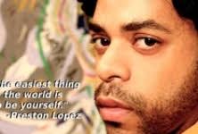 Preston Lopez at The Nyc Gay Pride Parade in NYC 2015.