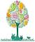 Easter Egg Tree Clipart