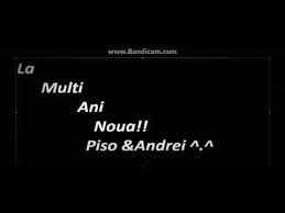 We did not find results for: La Multi Ani Noua Youtube