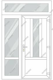 European style good quality nice mdf pvc interior door keyword3: Pvc Entrance Doors With 1 Side And 1 Top Windows Door Pvc Glass Pvc Pvc Side Glass Glass Upper Window Glass Logisodien Lv