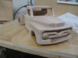 Toy Construction 243 Ford Pickup 1951 By Htl Lumberjocks Com Woodworking Community Wooden Toys Plans Wooden Toy Trucks Wooden Toy Cars