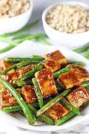 The next three varieties are all a form of pressed. Tofu Green Bean Stir Fry Vegan Tofu Stir Fry Recipe With Green Beans