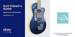 When he was eight, his. Guitar From Kurt Cobain S Personal Collection Available For The First Time Exclusively On Ebay