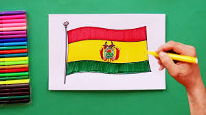 Free for commercial use no attribution required high quality images. How To Draw The Flag Of Bolivia Youtube