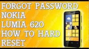 Nokia lumia 620 hard reset and factory reset. Forgot Password Nokia Lumia 620 How To Hard Reset Youtube