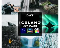 Cinematic Lut Pack ICELAND 12 Luts by DWT