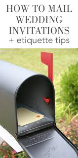 How To Mail Wedding Invitations Invitations By Dawn