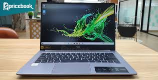 Periksa promo,review, spesifikasi, warna (gray/silver/white/pink/gold/blue/purple), release date/tanggal rilis, serta rekomendsi laptop lainnya di priceprice.com. Hands On Acer Swift 3 Sf314 57 Tipis Dengan Intel Gen Ke 10 Pricebook