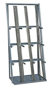 Durham Manufacturing 14 Gauge Steel Vertical Long Parts Storage Rack Welding Table Metal Storage Racks Welding Shop