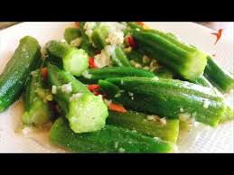 Salade De Gombos Youtube Salade De Gombos Recette De Gombo Gombo
