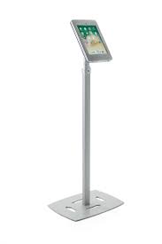 Adjustable Ipad Pro 10 5 Floor Stand Locking W Covered Home Button Silver Ipad Ipad Pro Tablet Stand