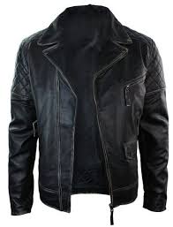 New Mens Leather Jacket Black Slim Fit Biker Motorcycle Genuine Lambskin Coat 21 Ebay Leather Jacket Men Black Leather Jacket Men Distressed Leather Jacket