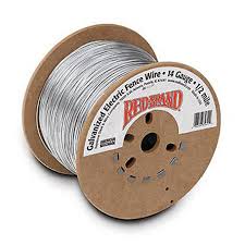 Please check with your local home depot store for availability. Red Brand Galvanized Electric Fence Wire 14 Gauge 2640 Ft 85611 At Tractor Supply Co