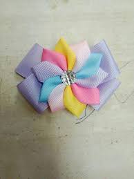 Pin By Prisscila On Hair Bows Headbands Ribbon Bows Making Hair Bows Hair Bows