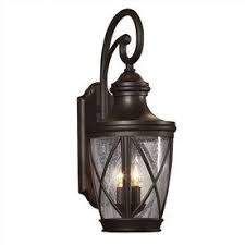 Shop Allen Roth Castine 23 75 In H Rubbed Bronze Outdoor Wall Light At Lowe S Outdoor Wall Lighting Wall Lights Castine