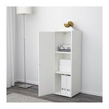 Ikea Eket Element 1 Porte Et 2 Tablettes Un Seul Element Peut Servir De Rangement Dans Un Espace Retreint Produtos Ikea Armario Ikea Moveis Industriais