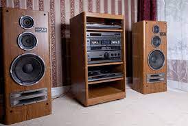 Stereo Audio Components Tower Rack
