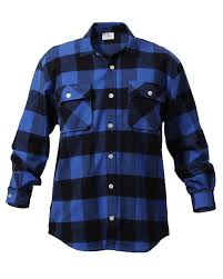 Buffalo plaid flannel shirt men's. Rothco 3742 Extra Heavyweight Buffalo Plaid Flannel Shirts