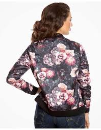 Lindy Bop Berrie Bomber Jacket