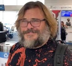 Do you know who else is a man? Jack Black's twin here he's a man